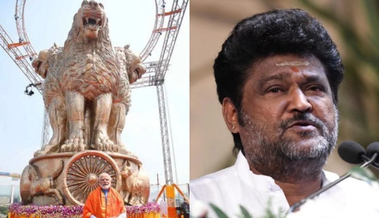  ರಾಷ್ಟ್ರ ಲಾಂಛನದಲ್ಲಿ ಘರ್ಜಿಸುತ್ತಿರುವ ಆ ಸಿಂಹವೇ ಮೋದಿ: ಟೀಕಾಕಾರರಿಗೆ ಜಗ್ಗೇಶ್ ತಿರುಗೇಟು