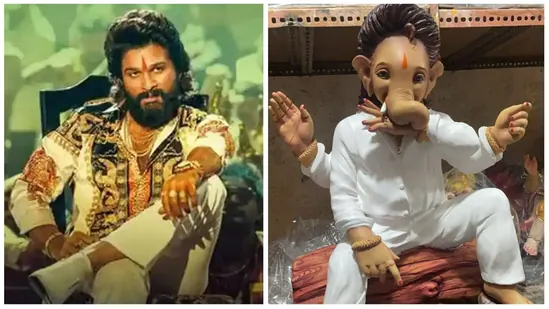  ಪುಷ್ಪ ಸ್ಟೈಲ್ ನಲ್ಲಿ ಮಿಂಚಿದ ವಿಘ್ನ ನಿವಾರಕ: ಅಸಮಾಧಾನ ಹೊರ ಹಾಕಿದ ಭಕ್ತರು