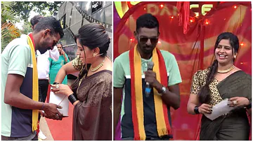  ಅನುಶ್ರೀ ಕೈಯಿಂದ ದುಬಾರಿ ಉಡುಗೊರೆ ಪಡೆದ ಕಾಫಿ ನಾಡು ಚಂದು