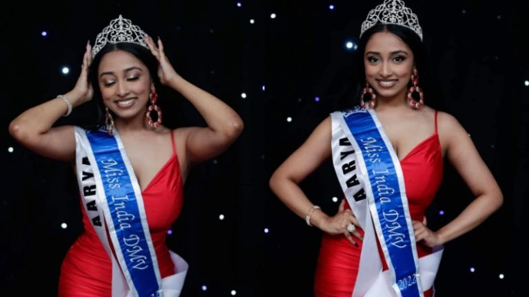  ಮಿಸ್ ಇಂಡಿಯಾ USA 2022 ಕಿರೀಟ ಮುಡಿಗೇರಿಸಿಕೊಂಡ 18 ವರ್ಷದ ಆರ್ಯ ವಾಲ್ವೇಕರ್