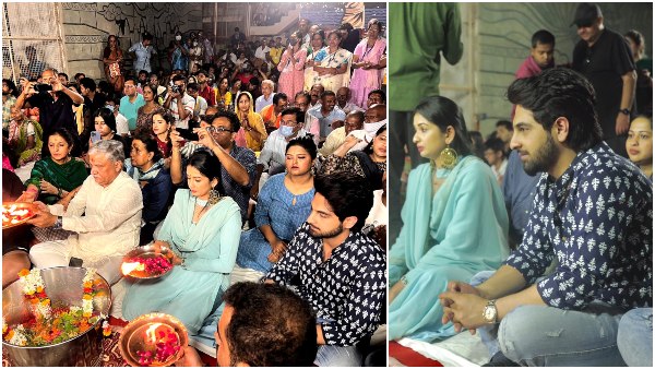  ‘ಗಂಗಾರತಿ’ಯಲ್ಲಿ ಪಾಲ್ಗೊಂಡ ‘ಬನಾರಸ್’ ಜೋಡಿ ಝೈದ್, ಸೋನಾಲ್