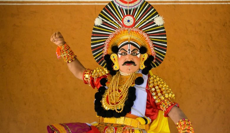  ಯಕ್ಷಗಾನ ಪಾತ್ರಧಾರಿ ವೇಷದಲ್ಲಿ ಮಿಂಚಿದ ನಟ ರಮೇಶ್ ಅರವಿಂದ್