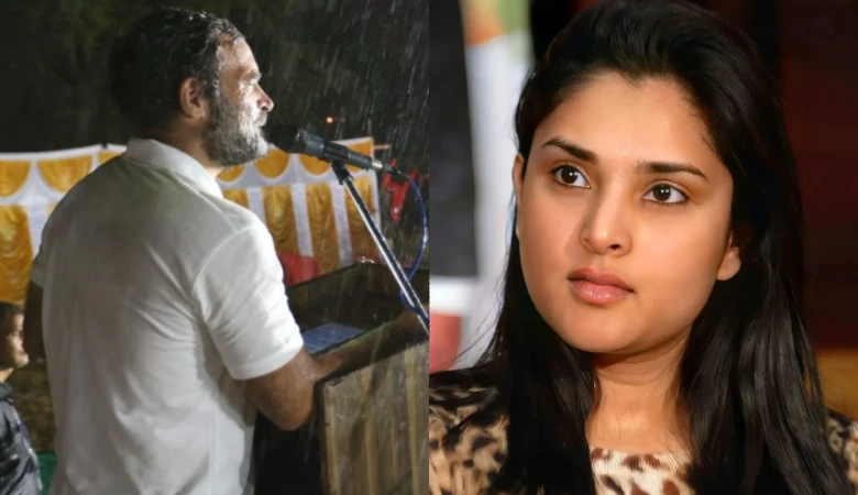  ಮಳೆಯಲ್ಲೇ ಭಾಷಣ ಮಾಡಿದ ರಾಹುಲ್ ಗಾಂಧಿ: ನಟಿ ರಮ್ಯಾ ಹೇಳಿದ್ದೇನು ಗೊತ್ತಾ?