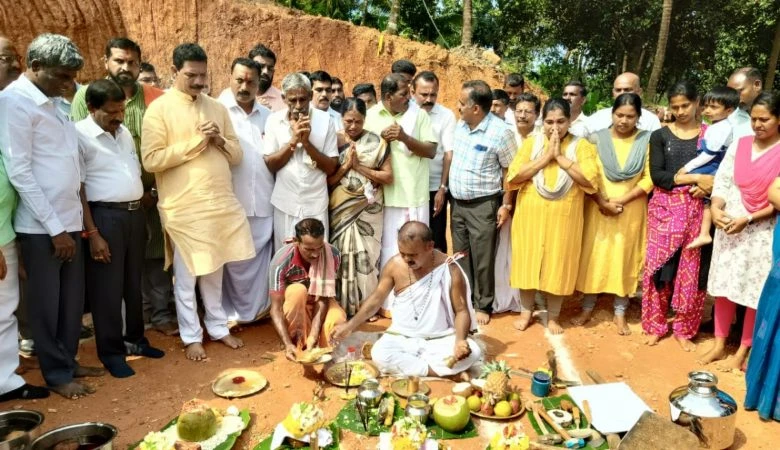  ಮೃತ ಪ್ರವೀಣ್ ನೆಟ್ಟಾರು ಮನೆ ನಿರ್ಮಾಣಕ್ಕೆ ಅಡಿಪಾಯ ಹಾಕಿದ ಬಿಜೆಪಿ ಸರ್ಕಾರ